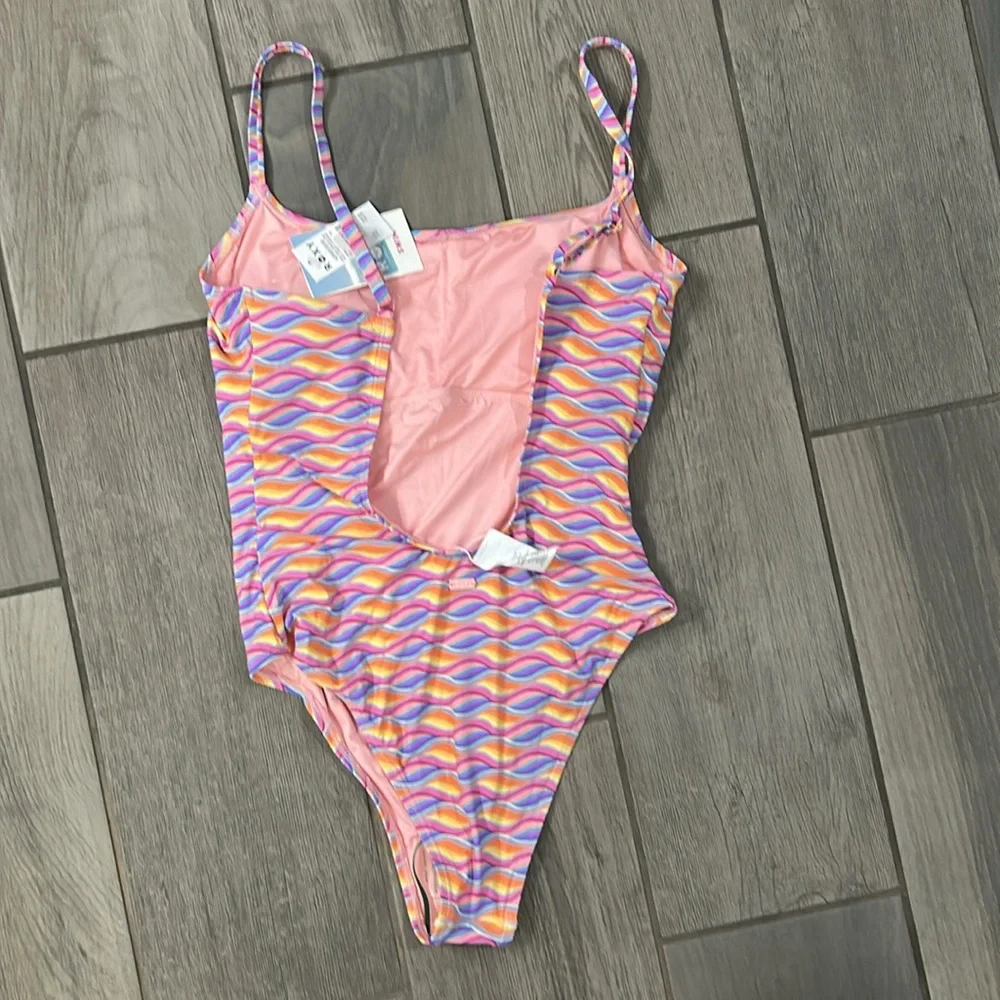 Roxy Women's One Piece Swimsuit Tummy Control Bathing Suit Quick-Dry Fabric - Picture 6 of 7
